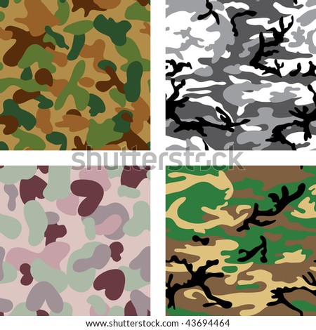 Leopard, Cheetah and Tiger Patterns | Vector Tiles