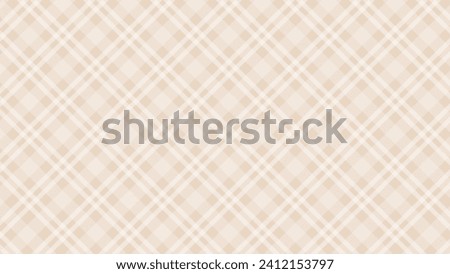 Beige and white pattern plaid background