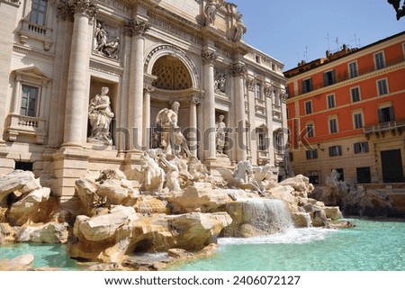 Similar – Foto Bild Rom-Trevi-Brunnen oder Fontana di Trevi in Rom, Italien.