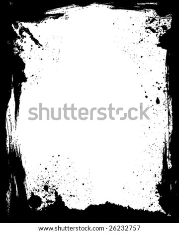 Grunge Destroyed Edge Background Vector - 26232757 : Shutterstock