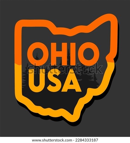 Ohio State with black background 