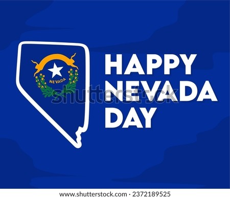 Happy Nevada Day United States