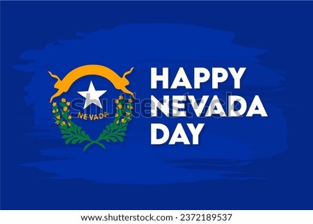 Happy Nevada Day United States