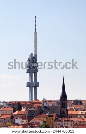 Similar – Image, Stock Photo View of television tower and monument