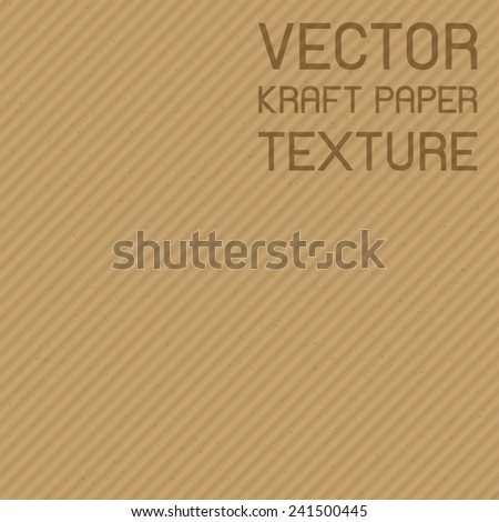 Vector kraft paper