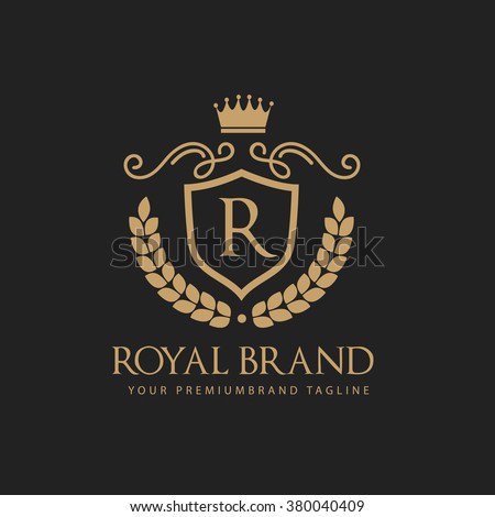 Royal Brand, King Logo, Crown Logo,R Letter Logo,Vector Logo Template ...