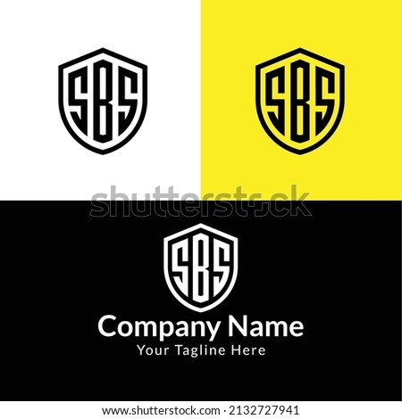 SBS SS Security Letter Logo Design-sbs letter logo