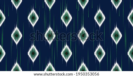 Abstract, Fabric Morocco, geometric ethnic pattern seamless flower color oriental. Background, Design for fabric, curtain, carpet, wallpaper, clothing, wrapping, Batik, vector illustration ,carpet.