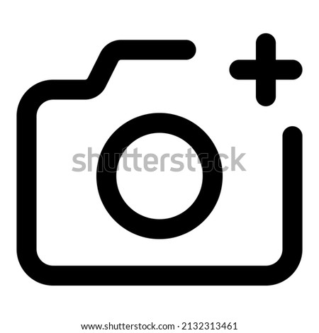 add photo icon with black color