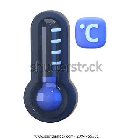 celcius 3D Illustration Icon Pack Element