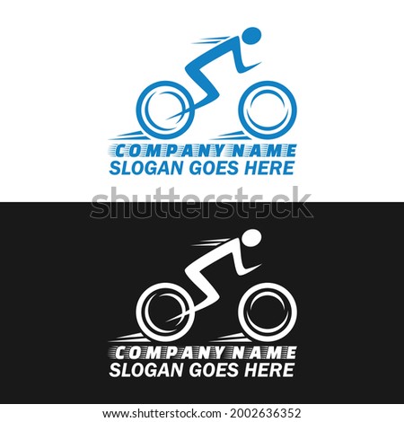 Bicycle Race Event Logo Design