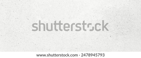 White old concrete wall grunge texture - wide banner format background with copy space for text. Grunge gray texture of chips, cracks, scratches, Soft white grunge.