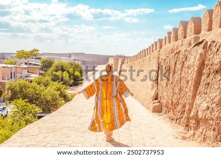 Similar – Image, Stock Photo Building behind wall Tower