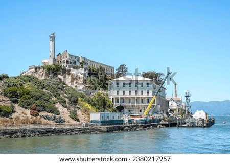 Similar – Image, Stock Photo View from Alcatraz Island in October 2019