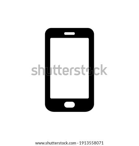 Smartphone icon, Handphone symbol, Mobile Phone icon vector illustration.