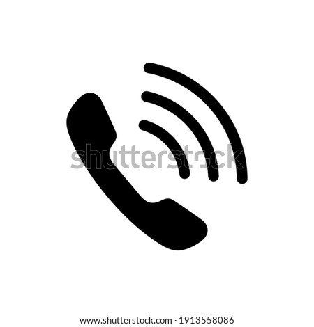 Phone icon, Telephone symbol, Communication icon vector illustration.