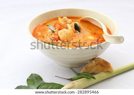 Chicken Tom Yam Soup