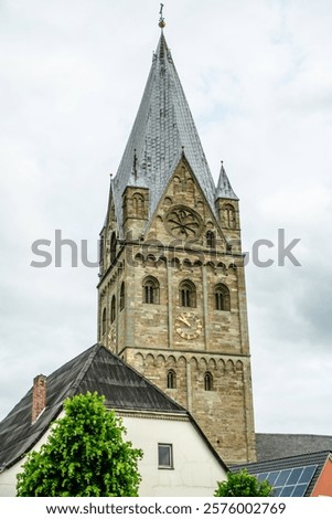 Similar – Image, Stock Photo steeple in front of sky