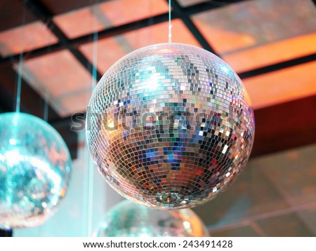 80s Party Disco Ball