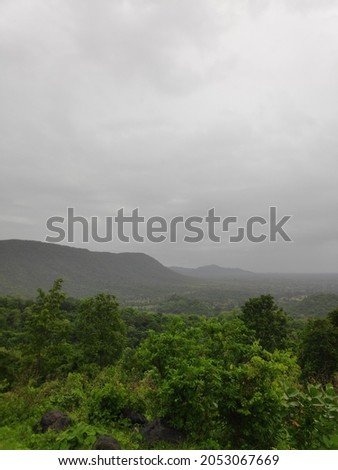Beatiful ampani hills and ghati. These are absolutely untouched Kalahandi.  Imagine de stoc © 