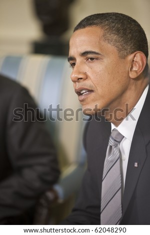 WASHINGTON - JUNE 29: US President Barack Obama at the Oval office June 29, 2009 in Washington, DC