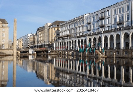 Similar – Image, Stock Photo at the Alster Hamburg Tree