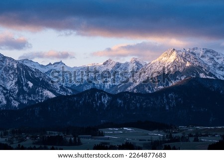 Similar – Foto Bild Füssen berge alpen allgäu