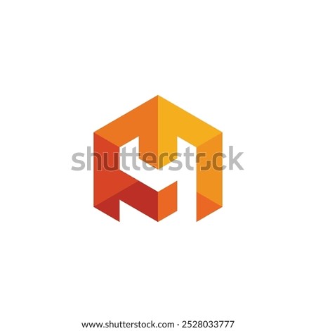 Letter Y Hexagon Logo design vector template