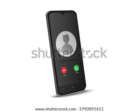 Incoming phone call made by someone