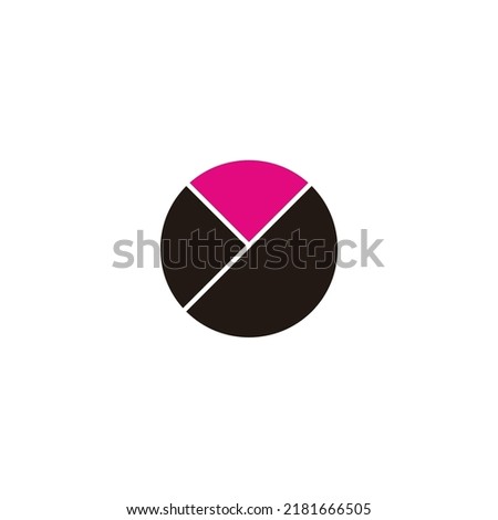 Letter y diamond, circle geometric symbol simple logo vector Stock fotó © 