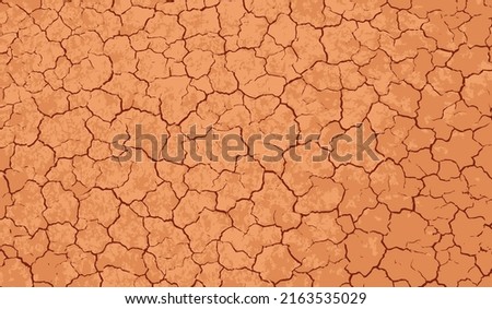 Image, Stock Photo Abstract texture. Dry soil with cracks.