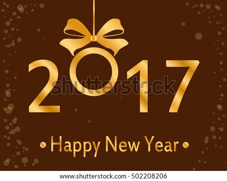 Illustration Dedicated To The Holiday - New Year. - 502208206 : Shutterstock