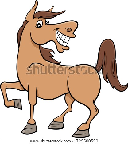 Cartoon Image Of Horse | Free download on ClipArtMag