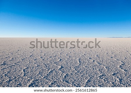 Similar – Image, Stock Photo Salar de Uyuni, Bolivia, South America, group of tourists with trucks