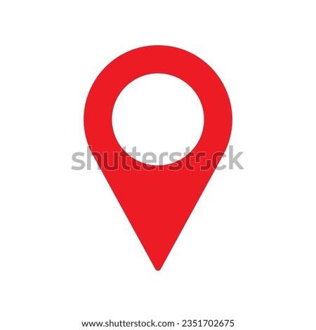 location pin pointer icon design vector