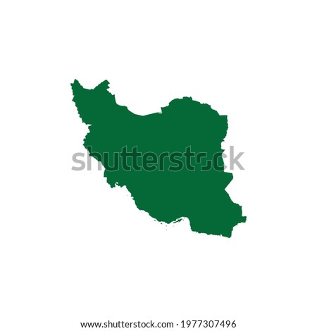 Iran Map. Iran Map Vector. Iran country map EPS