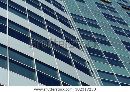 Modern Windows business building