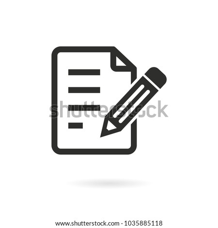 Form vector icon. Black illustration isolated for graphic and web design.