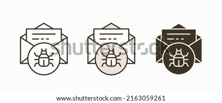 icon. Black vector illustration isolated on white background for graphic and web design.