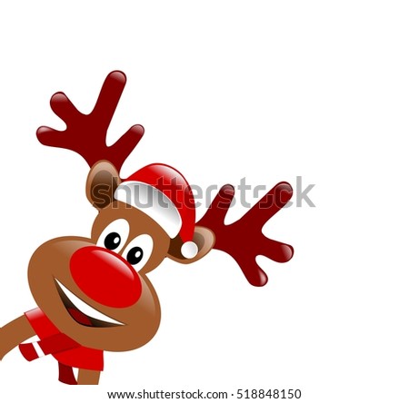 Christmas Reindeer Stock Photo 518848150 : Shutterstock