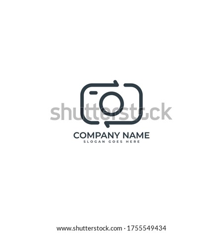 Reverse Camera Design Vector Illustration