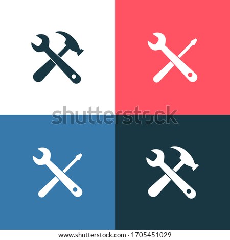 Home Repair Maintenance Vector Color Icon Set