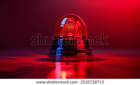 Similar – Image, Stock Photo Red alert Safety