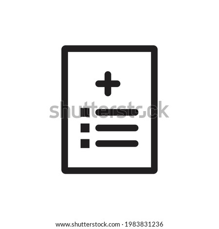 Medical card. Medical insurance. Record. Medical diagnosis. Add file. Profile icon. Document icon. Paper icon. Personal document. Identification card. Id card. Notes. Medical survey. Sick leave. 