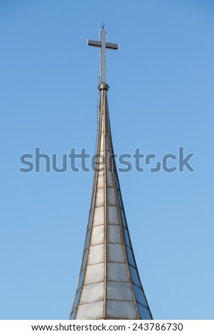 Similar – Foto Bild Kirchturm Kirche