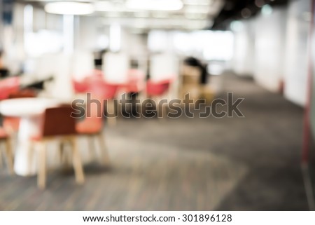 Abstract office blur background the connection zone