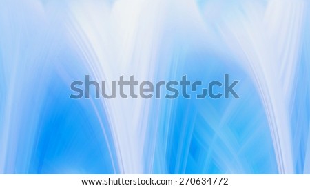 Pale Blue and White Fractal