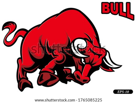 Latest logo design of bull.