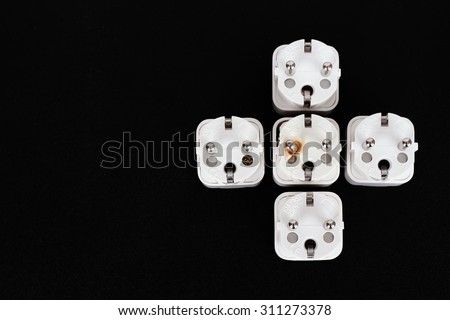 schuko plug adapter