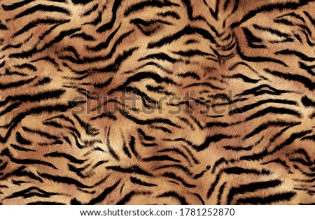 abstract feathered tiger skin background pattern